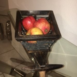 Wooden Fruit Cart Basket